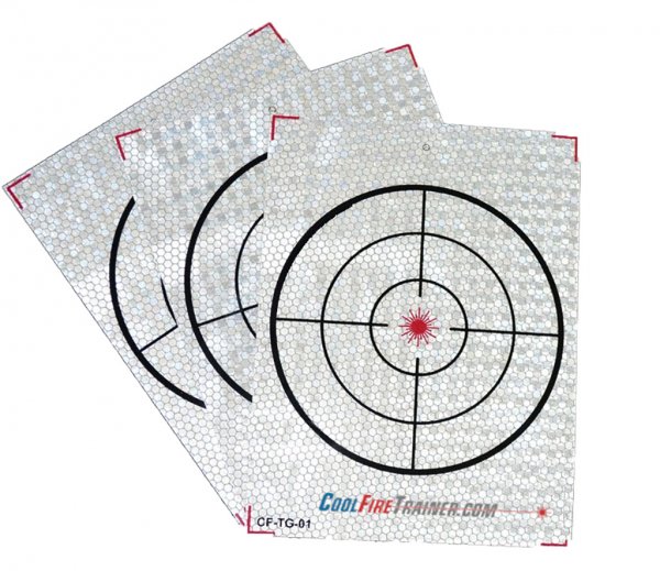 CoolFire Reflective Targets, 3-pack