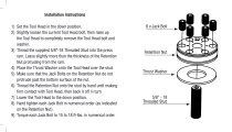 Mark 7 Heavy Duty Tool Head Installation Instructions