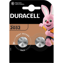 Duracell 2032 3 volt Lithium Battery (2 Pack)