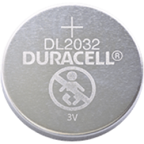 Duracell 2032 3 volt Lithium Battery (2 Pack)